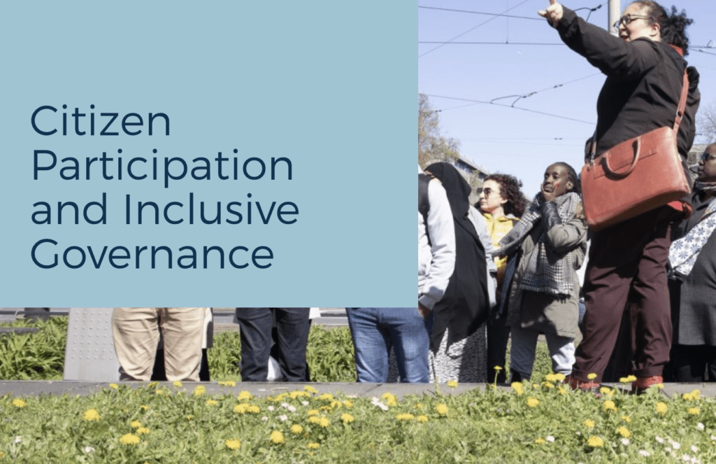 Citizen Participation and Inclusive Governance
