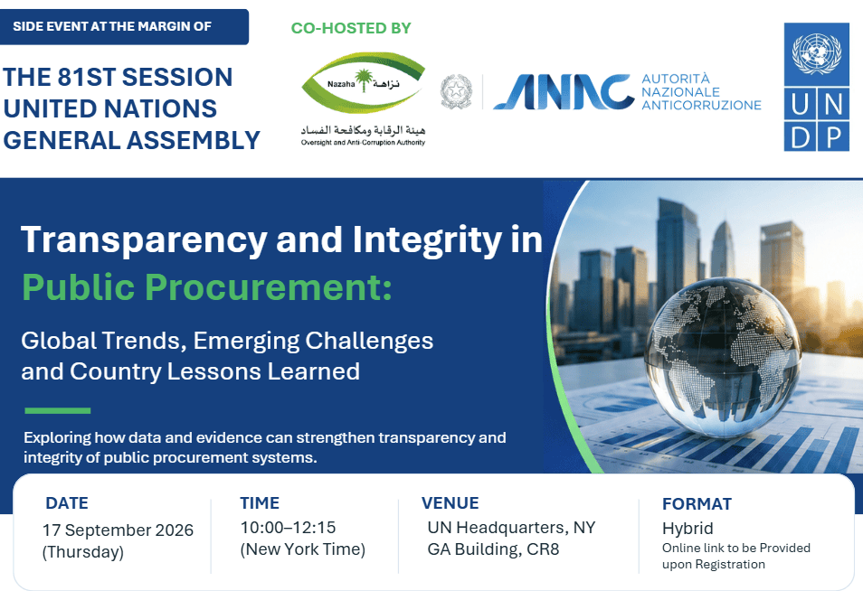 Transparency and Integrity in Public Procurement
